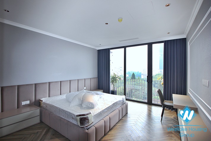 Beautiful 03 bedrooms apartment with nice terrace for rent in Tay Ho District 